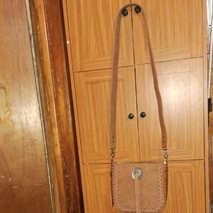 Montana West Brown Crossbody Bag with Western Accent